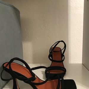 Strappy heels